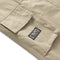 Img 3 - Summer Elderly Men Casual Pants Mid-Length Cargo Cotton Shorts Solid Colored Straight Beach