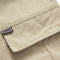 Img 5 - Summer Elderly Men Casual Pants Mid-Length Cargo Cotton Shorts Solid Colored Straight Beach
