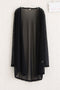 IMG 115 of Europe Shawl Sunscreen Transparent Thin Women Cardigan Long Plus Size Mesh Tops Summer Outerwear
