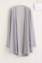 IMG 116 of Europe Shawl Sunscreen Transparent Thin Women Cardigan Long Plus Size Mesh Tops Summer Outerwear