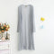 IMG 105 of Europe Shawl Sunscreen Transparent Thin Women Cardigan Long Plus Size Mesh Tops Summer Outerwear