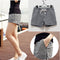 Img 6 - Chequered Summer Casual Gym Women Home All-Matching Elastic Waist Plus Size Beach Pajamas Shorts