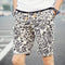 Img 4 - Summer Men Thin Korean Casual Shorts Bermuda Line Plus Size Beach Pants Bermuda Shorts