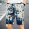 Img 3 - Summer Men Thin Korean Casual Shorts Bermuda Line Plus Size Beach Pants Bermuda Shorts