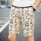 Img 5 - Summer Men Thin Korean Casual Shorts Bermuda Line Plus Size Beach Pants Bermuda Shorts