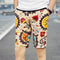 Img 7 - Summer Men Thin Korean Casual Shorts Bermuda Line Plus Size Beach Pants Bermuda Shorts