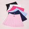 Img 3 - Summer Korean College Suits Pleated Slim-Look High Waist Skirt Safety Women Skorts