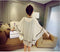 IMG 110 of Solid Colored Chiffon Summer Sunscreen Korean Loose Mid-Length Thin Cardigan Women Outdoor Outerwear