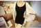 IMG 105 of Solid Colored Chiffon Summer Sunscreen Korean Loose Mid-Length Thin Cardigan Women Outdoor Outerwear
