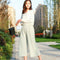Img 7 - Korean Slim-Look Pleated Wide Leg Pants Student Cropped Loose Casual Summer Culottes