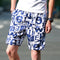 Img 1 - Men Beach Pants Summer Plus Size Quick-Drying Gym Shorts Beachwear