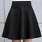 Img 5 - Korean Stretchable Plus Size Sun Women High Waist Slim-Look Mid-Length Short A line Skirt