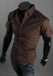 Img 22 - Korean Slim Look Half Sleeved Shirt Summer Men Shirt