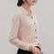 Img 8 - Slim Look Blouse Long Sleeved Korean Uniform Formal Plus Size Shirt Chiffon Blouse