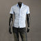 Img 1 - Korean Slim Look Half Sleeved Shirt Summer Men Shirt