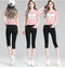 IMG 113 of Cropped Pants Women Summer Thin Slim-Fit Casual Black Slim Look Three Quarter Plus Size Pocket Pencil Pants