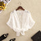 IMG 102 of Lace Shawl Summer Short Matching Thin Cardigan Sleeve Sunscreen Women All-Matching Vest Outerwear