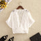 IMG 117 of Lace Shawl Summer Short Matching Thin Cardigan Sleeve Sunscreen Women All-Matching Vest Outerwear
