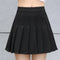 Img 1 - Pleated High Waist Slim-Look Tennis College Elastic Women Pants Anti-Exposed Skirt