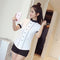 Img 2 - Blouse Summer White Shirt Women Slim Look Korean Short Sleeve OL Blouse