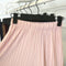 Img 3 - Pleated Loose Slim-Look Wide Leg Women Ankle-Length Thin Breathable Casual Pants