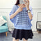 Img 2 - Summer Korean See Through  Knitted Women Plus Size Sunscreen Loose Bat Pullover
