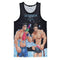 Europe Men Tank Top Sporty Sleeveless Fitness Vest Muscle Loose Jersey Tank Top