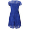Img 3 - Europe Popular Elegant Trendy Round-Neck Short Sleeve Lace Dress