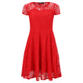 Img 8 - Europe Popular Elegant Trendy Round-Neck Short Sleeve Lace Dress
