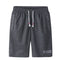 Img 3 - Men Summer Mid-Length CasualSport Pants Loose Plus Size Beach Quick-Drying Shorts