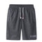 Img 11 - Men Summer Mid-Length CasualSport Pants Loose Plus Size Beach Quick-Drying Shorts