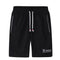 Img 10 - Men Summer Mid-Length CasualSport Pants Loose Plus Size Beach Quick-Drying Shorts