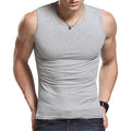 Img 3 - Men Tank Top Cotton Summer Breathable Stretchable Youth Sporty Fitness Tank Top