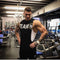 Img 4 - Muscle Fitness Sporty Casual Cotton Tank Top Men Jogging Training Breathable Loose Sleeveless Round-Neck Tank Top