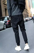 Img 3 - Men Casual Sporty Long Pants Inner Slim Fit Jogger Slimming Korean Pants