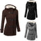 Img 1 - Popular Plus Size Women Pocket Hooded Long Sleeved Jacket