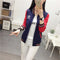 IMG 121 of Vest Zipper Short Long Sleeved Women Pound Upsize Plus Size Jacket Baseball Jersey Outerwear