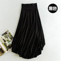 Img 6 - Modal High Waist Elastic Stretchable Thin Elegant Slim-Look Skirt