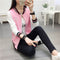 IMG 116 of Vest Zipper Short Long Sleeved Women Pound Upsize Plus Size Jacket Baseball Jersey Outerwear