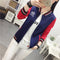 IMG 123 of Vest Zipper Short Long Sleeved Women Pound Upsize Plus Size Jacket Baseball Jersey Outerwear