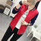 IMG 129 of Vest Zipper Short Long Sleeved Women Pound Upsize Plus Size Jacket Baseball Jersey Outerwear