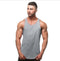 Img 9 - Men Solid Colored Basics Training Sporty Loose Fitness Tank Top