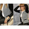 Img 2 - Women Europe Elegant Spliced Slimming Short Jacket