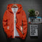 Couple Jacket Korean Men Hooded Outdoor Sporty Windbreaker Reflective Women Outerwear