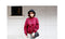 IMG 139 of Korea Solid Colored Thick Sweatshirt Women High Collar Loose Baseball Jersey Student Outerwear