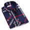 Img 5 - Men Chequered Korean Long Sleeved Shirt Slim Look Business Casual Men Shirt