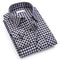 Img 11 - Men Chequered Korean Long Sleeved Shirt Slim Look Business Casual Men Shirt