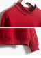 IMG 147 of Korea Solid Colored Thick Sweatshirt Women High Collar Loose Baseball Jersey Student Outerwear