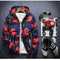 IMG 117 of Young Camo Prints Jacket Hooded Sporty Women Thin Slim Look Windbreaker Student Outerwear