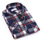 Img 18 - Men Chequered Korean Long Sleeved Shirt Slim Look Business Casual Men Shirt